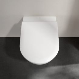 Villeroy & Boch Subway 2.0 - Wand-WC mit Sitz SoftClosing, DirectFlush, alpinweiß