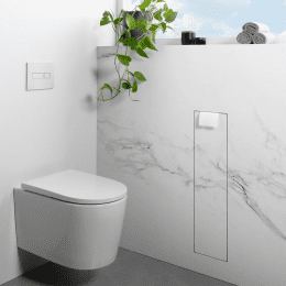 Viverso x_wall large Unterputz-WC-Modul B: 182 H: 750 T: 158 mm, Anschlag rechts, befliesbar