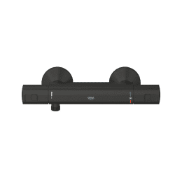 Grohe QuickFix Precision Start Thermostat-Duscharmatur, schwarz matt