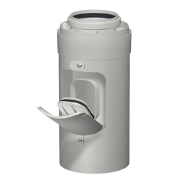 Viessmann AZ-Revisionsstück gerade D=60/100