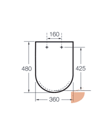 Roca Inspira WC-Sitz mit Absenkautomatik & abnehmbar, weiß