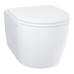 Grohe Bau Ceramic -Wand-WC mit SoftClose-Sitz, Rimless, alpinweiß