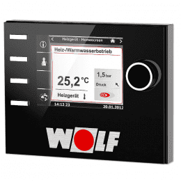 Wolf Gasbrennwert-Zentrale CGW-2-20/120L mit Hochleistungsschichtenspeicher