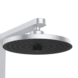 Ideal Standard ALU+Duschset mit Armatur, Durchmesser 26 cm, 2 Strahlarten, Silber