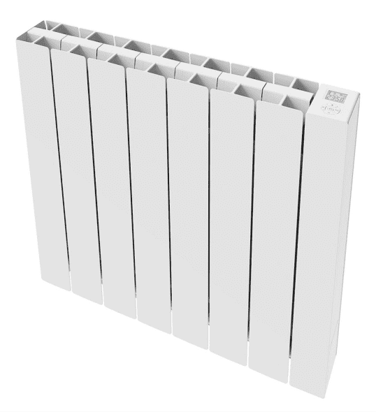 fondital Aluminium-Heizkörper Elektrisch E-Blitz Core 1500Watt, RAL 9010