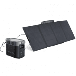 EcoFlow DELTA 2 Powerstation 1024 Wh inkl. 400 W tragbarem Solarpanel