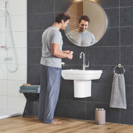 Grohe Euro Ceramic Waschtisch mit Überlauf, 55x45 cm, Alpinweiß