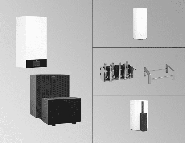 Viessmann Paket Vitocal 250-A A10 400V AF mit Vitocell 100-V CVWC 250l