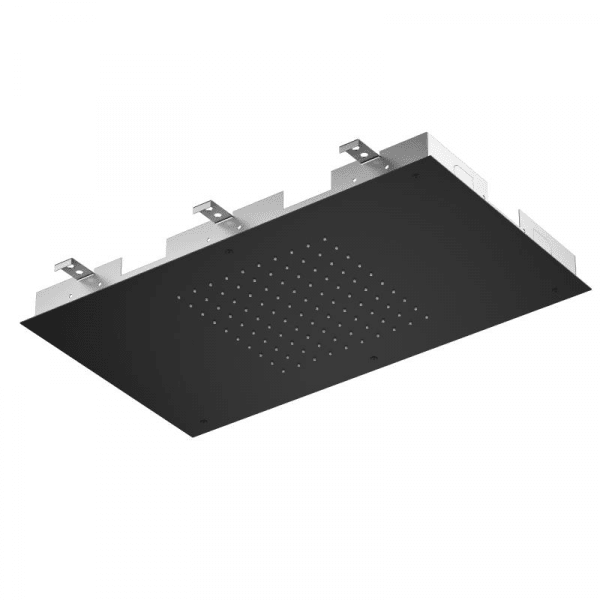 Treos Regenpaneel für Deckeneinbau schwarz matt 700 x 400 mm