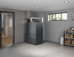 Viessmann Paket Vitoladens 300-C 29kW modulierend vitographite mit Vitocell 100-H CHAA 160