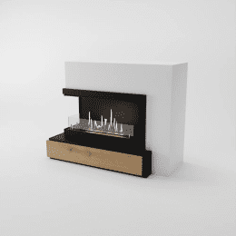 Glow Fire Narvik Links Ethanolkamin