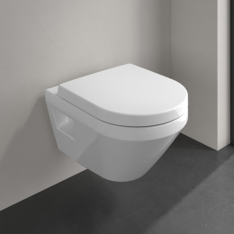 Villeroy & Boch Architectura Wand-WC mit SoftClosing-Sitz, TwistFlush, Alpinweiß