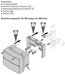 Viessmann Erweiterungssatz Mischer (Mischermontage)