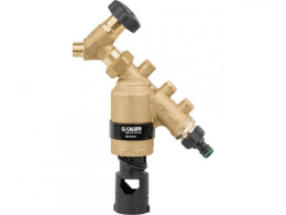 CALEFFI Systemtrenner Ba Typ 580240, DN15 (1/2") AG mit Schlauchanschluss