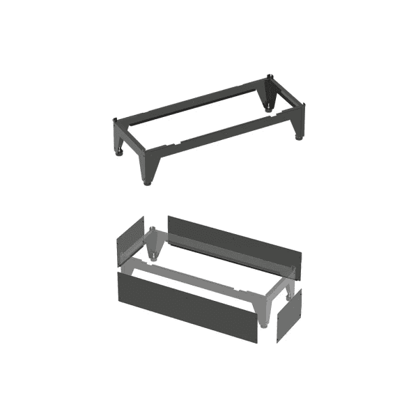 Wolf Paket Bodenkonsole CHA inklusive Verkleidung