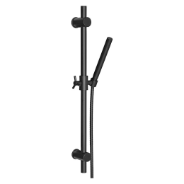 evenes Brause-Set Enzan Nero 700 mm, Stabhandbrause 1 Strahlart schwarz matt