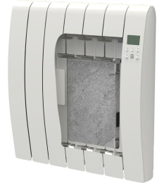 fondital Aluminium-Heizkörper elektrisch, Sinuoso, 1000W, weiß