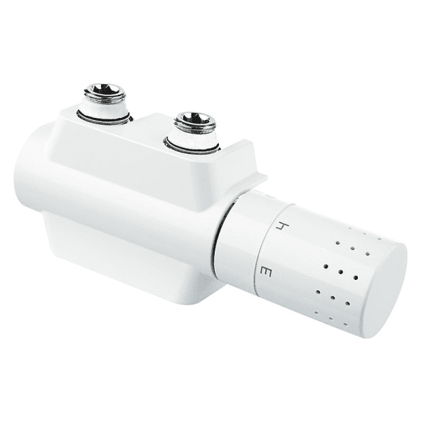 simplex Ventilhahnblock Simplex Variodesign, für Zweirohrsysteme, weiß