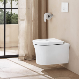 Duravit White Tulip Wand-WC Rimless mit HygieneGlaze