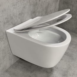 PREMIUM 100 WC-Sitz slim, oval, abnehmbar, mit Absenkautomatik