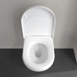 Villeroy & Boch Architectura Wand-WC mit SoftClosing-Sitz, TwistFlush, CeramicPlus, Alpinweiß