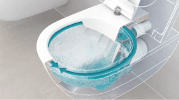 Geberit AquaClean - Dusch-WC 4000 mit WC-Sitz SoftClosing, Rimfree, Alpinweiß