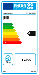 Weishaupt Gas-Brennwertgerät WTC-GW 15-C W (WEP-Regelung)