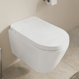 Duravit SensoWash D-Neo Wand-Dusch-WC Compact mit WC-Sitz mit DuraShield, weiß