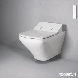 Duravit DuraStyle Wand-Tiefspül-WC Rimless mit NEUEM SensoWash Slim WC-Sitz