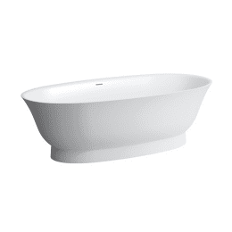 Laufen The New Classic Freistehende Badewanne 190x90x58 cm, weiß matt