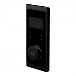 Steinberg iFlow vollelektronische Armatur mit Digitalanzeige für 4 Verbraucher schwarz/schwarz matt
