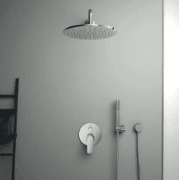 Ideal Standard CeraTherm Brausegarnitur mit Unterputzmischer, mit Einbukörper, Durchmesser 30 cm, Ch