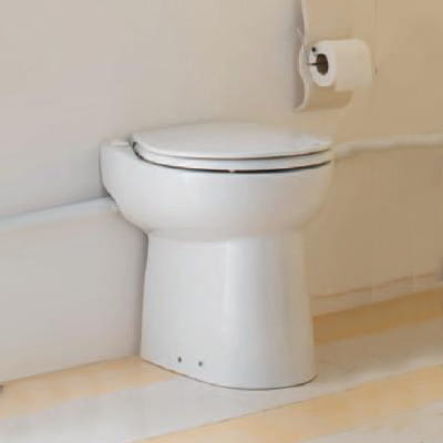 SFA Sanicompact C43 Kompakt-Stand-WC mit Hebeanlage