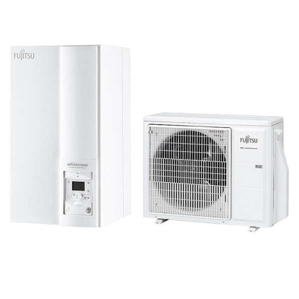 Fujitsu Splitt-Wärmepumpe Fujitsu Waterstage Comfort 10 kW (R 32), WSYA100ML3/WOYA100KLT