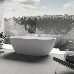 Riho BILBAO 170x80x55,5 matt Kein System / freistehende Wanne