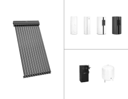 Viessmann Paket Vitosol 300-TM SP3C, 13,86m², HU Vitocell 360-M 910l SVSB vitographite