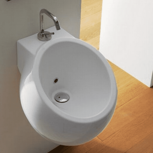 Scarabeo Planet Handwaschbecken weiß 42 x 45 cm