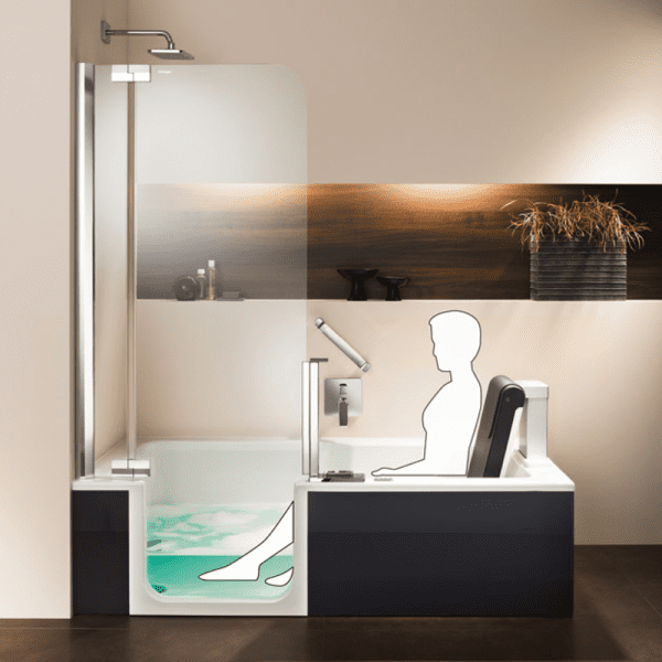 Artweger Artlift links mit Vorrüstsatz 1600x750x2110mm MH/EK/VC