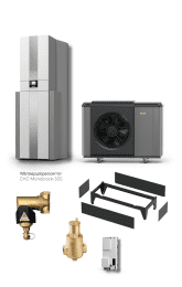 Wolf Paket CHC-Monoblock 07/300-50S inkl. CHA07/400V+Speicher+Puffer+BM-2