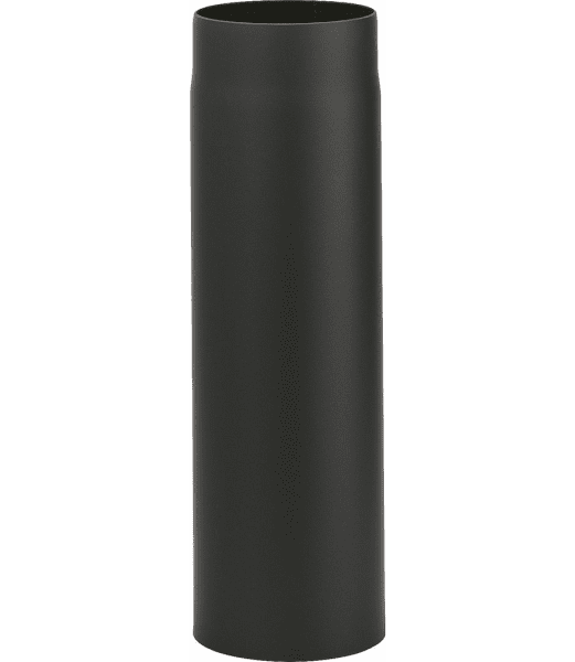 lackiertes Rauchrohr DN150, Länge = 150mm, gussgrau