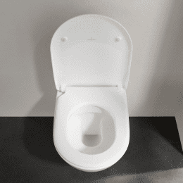 Villeroy & Boch Subway 2.0 Wand-WC mit DirectFlush mit WC-Sitz, mit CeramicPlus, weiß