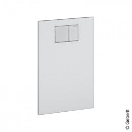 Geberit AquaClean Designplatte für WC-Aufsatz weiß-alpin