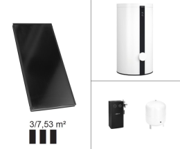 Viessmann Paket Vitosol 200-FM SV2F, 6,9m², TW Vitocell 100-B 500l CVB vitopearlwhite