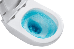 kielle Oudee Wand-Kompakt-WC mit Softclose-Sitz, Vortex Rimless+, weiß