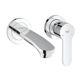 Grohe Eurostyle Cosmopolitan Waschtischarmatur, 2-Loch Montage, verchromt