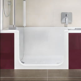 Artweger Twinline 2 Air mit Tür links 1600x750x495mm weiß