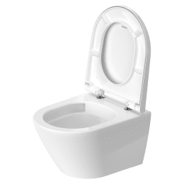 Duravit D-Neo Wand-WC mit WC-Sitz, mit HygieneGlaze, weiß