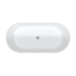 Duravit D-Neo freistehende Badewanne, oval 1600x750 mm weiß matt
