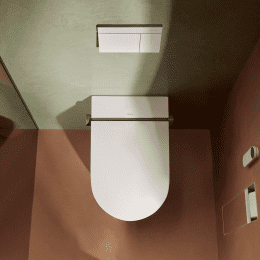 Hansgrohe LavaPura Element S Wand-Dusch-WC Komplett Set AquaHelix Flush, SmartClean, HygieneEffect,