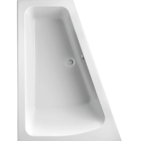 Artweger Acryl Raumspar-Badewanne Corinna 1700x1250x450mm links weiß
